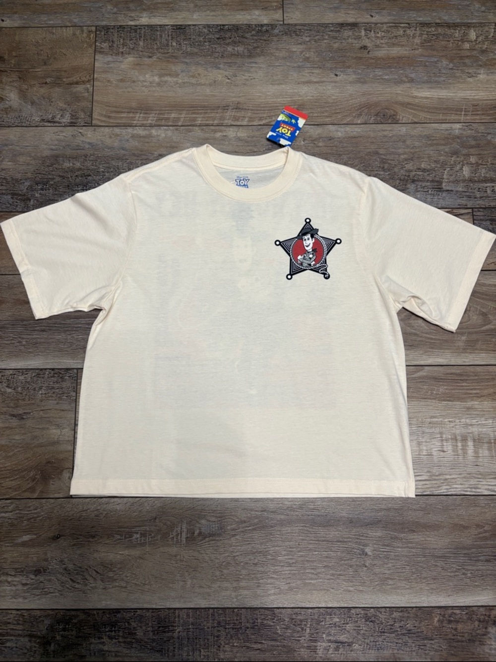 NWT Disney Toy Story Woody and Bullseye T Shirt Medium